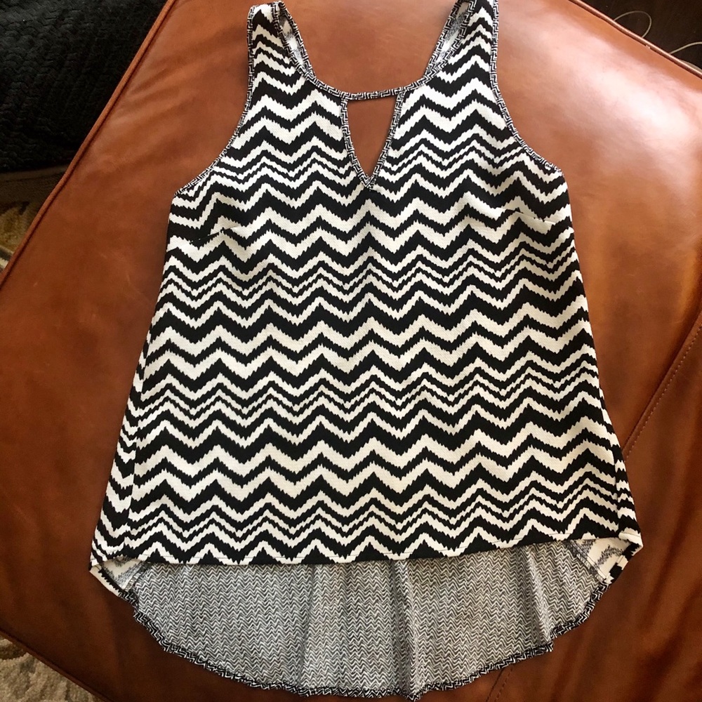 Sugarlips Zig Zag Tank Top